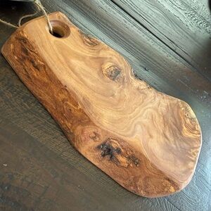 Natural Acacia Wood Serving Platter